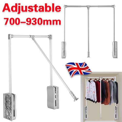 Pull down wardrobe lift - down,