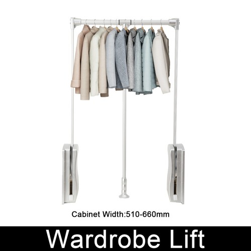 Pull down closet rods - pull,