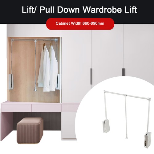 Pull down clothes rail - pull,