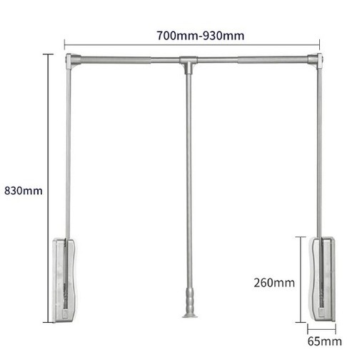 Soft close pull down - pull, wardrobe
