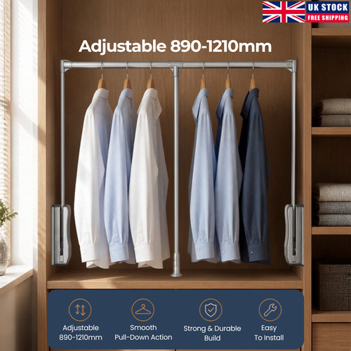 Pull down wardrobe - wardrobe, lift