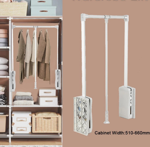 Wardrobe lift pull down - lift, pull-down