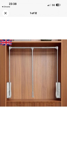 Pull down wardrobe lift - wardrobe, 20kg