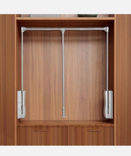Ybaymy pull down wardrobe - down, rail