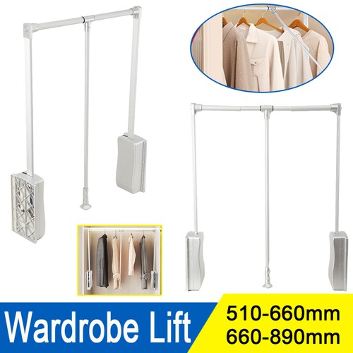 20kg lift pull down - down, wardrobe